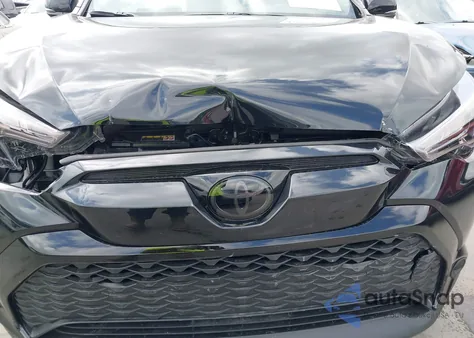 2025 Toyota Corolla Cross Hybrid Nightshade Edition from USA, damaged, VIN 7MUFBABG2SV069363